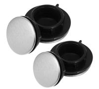 Alipis 2 Pezzi Copriforo per Rubinetto Cucina, Tappi per Foro Lavello Bagno Copertura Decorativa, Coperchi Foro Rubinetto Lavandino 35-45Mm per Casa e Ristoranti