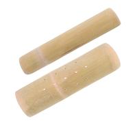 Alipis 2 Pezzi Cuscino Di Bambù Cervicale Per Cuscini Naturali Cuscino Massaggiante a Forma Di u Cuscini a Forma Di u Massaggio Cuscino Lombare Cuscino Da Massaggio Giallo