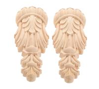 Alipis 2 Pezzi Decorazione Con Intaglio Del Legno Mensola Europea Decorazione a Mensola Benbel a Tema Romano Mensole Romane Tenbel a Tema Europeo Mensole Scolpite Di Legno Light Brown