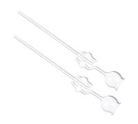 Alipis 2 Pezzi Funnel Sicurezza Vetro Borosilicato Set per Esperimenti Laboratorio Alla Corrosione e Facile Pulizia