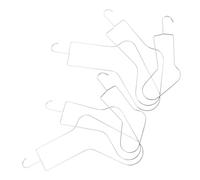 Alipis 2 Pezzi Metal Sock Blockers for Knitting And Crochet Sock Rack for Shaping Drying Displaying And Stretching Neat Presentation with Sturdy Metal Holder