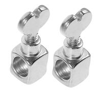 Alipis 2 Pezzi Morsetti per Aghi Macchina da Cucire Resistenti e Precisi Accessori per Ricamatrice Domestica Parti di Ricambio Durevoli per Cucitrice Tessuti Compatibili con Modelli