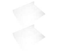 Alipis 2 Pezzi Paraspruzzi Lavello Cucina in Acrilico, Barriera Paraspruzzi per Piano di Lavoro, 16x8x2 Pollici, per Lavello e Cucina di Casa, Riduce i Tempi di Pulizia
