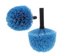 Alipis 2 Pezzi Testina Spolverino Per Ragnatele a Soffitto, Spazzola Sferica Per Pulizia Angoli Interni Ed Esterni, Testina Di Ricambio Per Spolverino Senza Asta