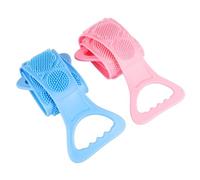 Alipis 2 Pz Scrubber Corpo Esfoliante Detergente Per Il Bagno Con Bolle Di Lavaggio Lavasciuga Posteriore Spazzola Doccia Per Il Corpo Spazzolatura a Secco Uomini e Donne Fare Un Bagno