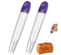 Alipis 2 Pz Tester per Test di Cottura Cesto per Biscotti Coperchio per Shaker per Torte Sonda di Temperatura per Torte di Biscotti Spiedini Tester per Test di Cottura Scolapiatti con