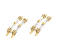 Alipis 2 Set Articoli da Rotolo Porte Esterne Decorazione Casa Mezuzah Metallo Ebraico Arredamento Porta Il Mezuzah in Metallo Regali Ebraici per Le Donne 2 Pezzi * 2