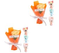 Alipis 2 Set Bouquet Di Sapone Bouquet Di Rose Bouquet Di Gypsophila Romantico Sapone Conservato Rosa Decorativo Arredamento Asciutto Oggetti Di Scena Il Respiro 4 pezzi * 2