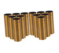 Alipis 2 Set Manica Di Taglio Del Filo Della Testa Della Lampada Coperture Sospeso Leggero Lampadario Maniche Di Candela Maniche Base Leggere Ferro Battuto Golden 6 Pezzi*2