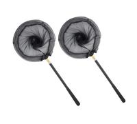 Alipis 2 set Retini da Pesca Telescopici con Manico Estensibile in Acciaio Inossidabile Pieghevole Rete Fly Net Portatile per Attrezzatura per Pesca Outdoor su Spiaggia e Acqua Interna