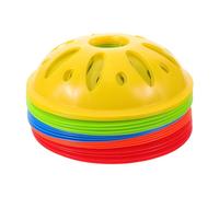 Alipis 20 Coni da Calcio per Allenamento in Plastica Leggera, Coni di Agilità Colorati ad Alta visibilità per Esercizi Sportivi all’Aperto, Attrezzatura per Percorsi a Ostacoli