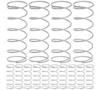 Alipis 20 Molle in Acciaio Inossidabile per Pulsante Wc Molla di Compressione a Spirale per Serbatoio Water Ricambio per Meccanismo Scarico Singolo e Doppio Manutenzione Bagno Fai da