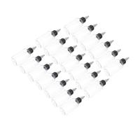 Alipis 20 pezzi Bottiglie Dosaggio Liquido Trasparente in PE Squeeze con Beccuccio Regolabile Leggere e Portatili per Olio Colla Spray e Svapo