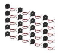 Alipis 20 Pezzi Cicalino Piezoelettrico Attivo Tensione 3-24V Segnale Acustico Continuo per Allarme di Retromarcia Cicalino Elettronico Compatto per Sistemi di Sicurezza e Dispositivi