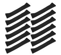 Alipis 20 Pezzi Coprilama, Fodero Protettivo per Accetta, Plastico Nero, per Lame 9-11 Cm/3,5-4,3" e Spessore 0,4cm, per Campeggio e Lavori Agricoli