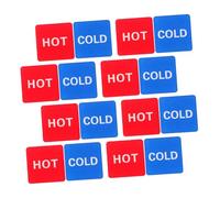 Alipis 20 Pezzi Di Cartelli Per La Distinzione Tra Acqua Calda E Fredda Cartelli Per Bagni Aziendali Adesivi Per