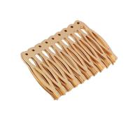 Alipis 20 pezzi di pettini laterali per capelli francesi: accessori per acconciature da donna, pettine decorativo ondulato in metallo, fermagli per capelli vintage per velo da sposa, denti fini,