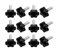 Alipis 20 Pezzi meccanico torsione a mano dado filettato a stella pomelli delle porte pomello a vite serraggio accessori per macchinari dado a mano acciaio inossidabile