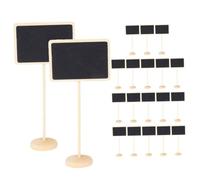 Alipis 20 Pezzi Mini Lavagne per Cartellini Decorativi per Feste Matrimoni e Buffet per Decorare e Spazi Commerciali