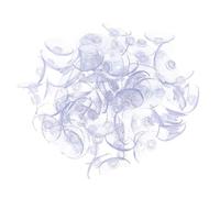 Alipis 200 Pezzi Ventose Trasparenti da Ganci Antiscivolo Foratura per Superfici Lisce come Finestre e Scrivanie Adesione Forte per Organizzazione Casa e Ufficio