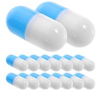 Alipis 20pezzi Giocattoli Medico Per Ragazzo Ragazza Capsule Grandi Imitazione Per Gioco Di Ruolo Kit Dottore Educativo Per Ragazzo Ragazza Ai Anni Accessori Sicuri e Pratici Per