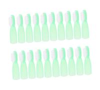 Alipis 20pezzi Mini Toothbrush Soft Handle for Inmates Safe Portable Prison Tooth Cleaning Essentials Anti-self-harm Design for Correctional Facilities