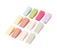Alipis 24 pezzi Spugne Nail Art Triangolari per Manicure DIY Blocco Spugna Gradient per Unghie Strumenti Professionali per Decorazioni Nail Coloring Facili e Portatili