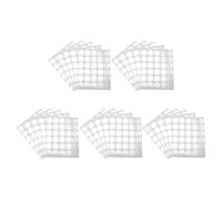 Alipis 25 fogli Adesivi Rotondi per Colla Ciglia Estensione Impermeabili in Alluminio per Applicazione Precisa e Veloce Supporto Colla per Extension Ciglia Professionali e Te