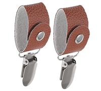 Alipis 2Pcs Clip Di Cappello In Pelle Berretto Da Baseball Clip Per Cappelli Per Borse o Titolare Di Gancio i Della Benna Per o Per Borsa Da Viaggio Fibbia