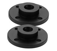 Alipis 2pcs in Lega in Alluminio A Guari Di Guapa A Guari Monte A Monte Universale A Parete A Parete Microfono Filettata Per L'installazione Del Microfono