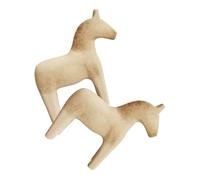 Alipis 2pezzi Centrotavola in Animali della da Figure Grezzi Scultura Statua in per Ragazza da Te Pittura Giocattolo Artigianato