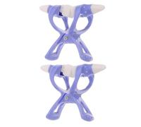Alipis 2pezzi Correttore Naso Clip Nasale in Plastica Clip per Sollevamento Naso Modellatore Design Portatile e Ergonomico