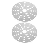 Alipis 2pezzi Piastra Guida Termica in Acciaio Disco Convertitore Per Piano Cottura Induzione Diffusore Calore Per Pentole Utensili Da Cucina Fornitura Cucina