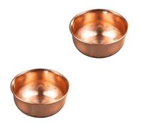 Alipis 2pezzi Retro Buddista Rame Multi- per Offerte e Decorazioni Design e Superficie per del Buddhismo e