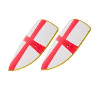 Alipis 2pezzi Scudo Per Ragazzo Ragazza in Plastica Scudo Medievale Da Soldato Per Giochi Di Ruolo Per Cosplay Da Cavaliere e Feste Tema Dimensioni Quot Quot