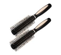 Alipis 2pezzi Spazzola per Capelli Ricci da Viaggio Antistatica e Pettine per Massaggio dei Capelli Pettine Districante per Baffi e Ragazza Pettini per Styling