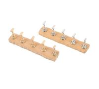 Alipis 2pezzi Supporto per Nail Art da Base per Esercitarsi nella Pittura delle Unghie Finte e Supporto per Applicazione Pressione Strumenti per Manicure Accessori per Casa e Salone