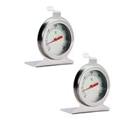 Alipis 2Pezzi Termometro da Forno Acciaio Inossidabile Rilevazione Istantanea Della Temperatura per Sicura Accessorio e