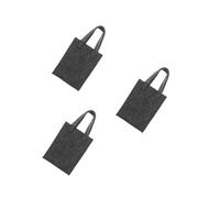 Alipis 3 Pezzi 2 borsa del vino idro portatori tela borsa termica Doppio marsupio portaborraccia borsa portabottiglie buste vino borsa per bottiglia di vino con manico provato Grey
