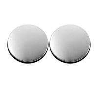 Alipis 3 Pezzi Copriforo per Lavabo Cucina Argento 45Mm Copertura Foro Rubinetto Lavandino Resistente Coperchio Decorativo Foro Sapone per Arredi Cucina e Bagno