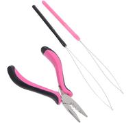 Alipis 3 pezzi Pinze Extension Capelli Strumenti Multiuso in Resistente per Uso Professionale e Domestico Compatibili con Vari Materiali per Applicazione e Rimozione Facile e Naturale