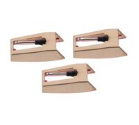 Alipis 3 Pezzi Puntine per Giradischi Vintage in Pietra Preziosa e Alluminio Ricambio per Fonografo Vinile Compatibili Giradischi Classici Sostituzione per Audio Nitido e Protezione