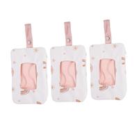 Alipis 3 Pezzi Sacchetto Di Immagazzinaggio Pannolini Per Bambini Salviette Per Il Trucco Dispenser Di Salviette Di Carta Salviette Per Bambini Estrattiva Sacchetto Di Imballaggio Per