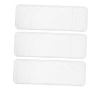 Alipis 3 Pezzi Scatola Porta Lama in Plastica Trasparente Custodia Da Viaggio Per Rasoio Manuale Scatola Portatile Per Lame e Kit Di Ricariche Trasparente Da Uomo