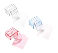 Alipis 3 Pezzi Stampatore per Nail Art in Silicone, Timbro per Manicure, per Design Unghie, per Salone Professionale e Uso Fai da Te a Casa
