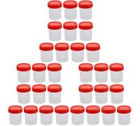 Alipis 3 Set Contenitori Per Campioni Urinari Con Vite Da Resistente Alle Perdite Design Compatto Per E Conservazione Feci E Urine 10 Pezzi*3