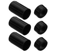 Alipis 3 set Custodie Protettive in Plastica per Flauto Maniche Interfaccia Resistenti e Riutilizzabili Compatibili con Parti di Flauto Leggere e Durevoli per Protezione Quotidiana