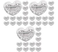 Alipis 3 Set di Morsetti Compatti per Foto Clip per Sacchetti di Patatine Mini Morsetti per Foto Decorazioni per Feste in Casa Accessori per Matrimoni 24 Pezzi * 3