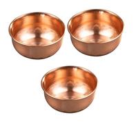 Alipis 3 Tazze Per Offerte Squisite Piccole Tazze Per Acqua Santa in Metallo Per Devozione Buddista