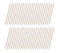 Alipis 300pezzi Bastoncini per Cuticole in Legno Forniture per Manicure e Unghie Strumenti per Tagliare le Unghie e Rimozione Cuticole Doppia Estremità Bastoncini per Pulizia Piedi